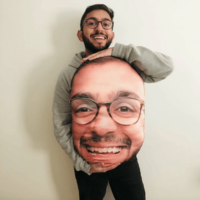 Facce giganti idee regalo per feste ed eventi