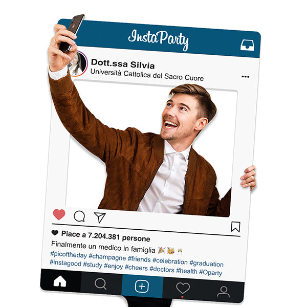 Cornice foto instagram personalizzata – Slide Lab