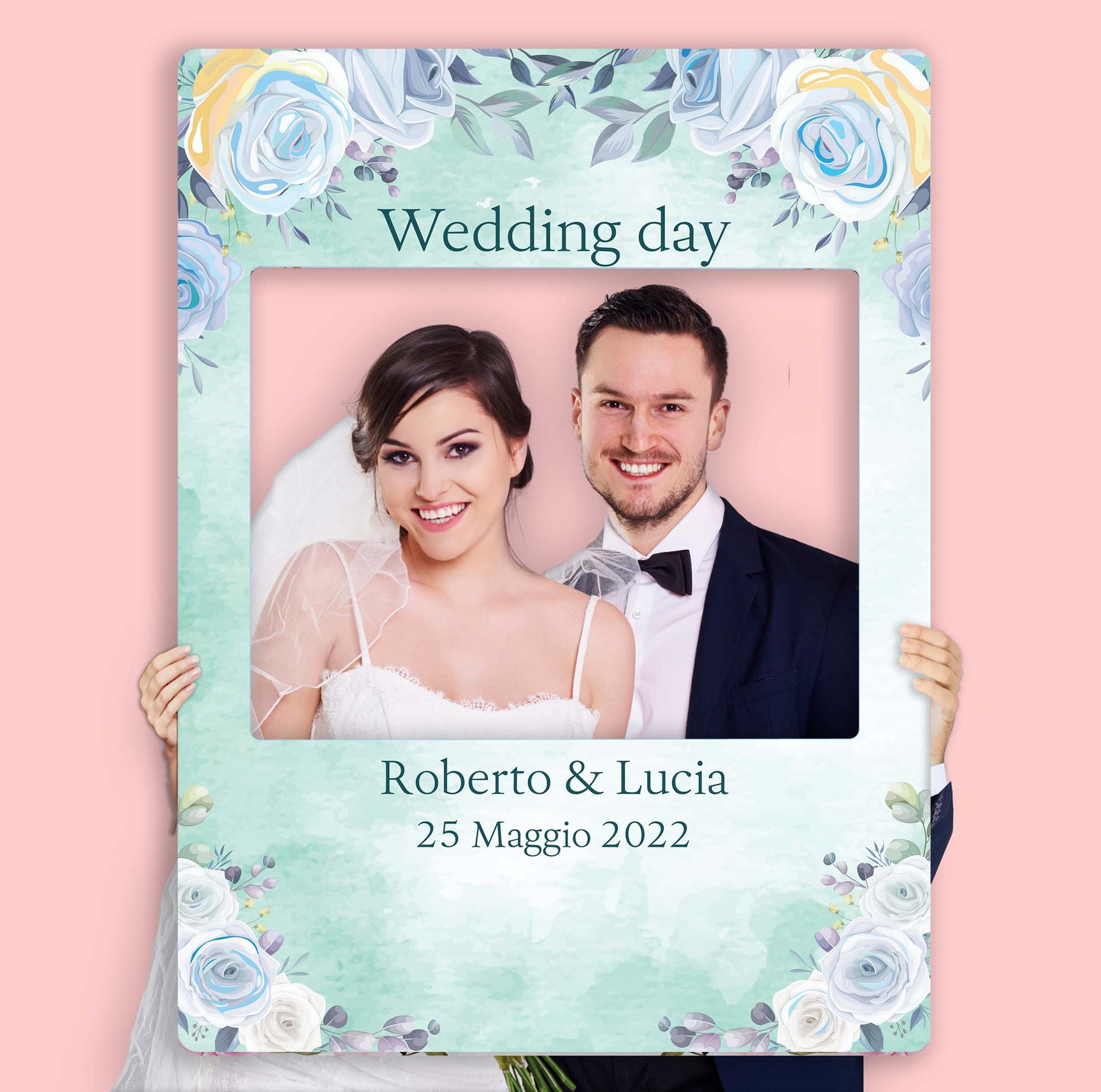 Cornice Photo Booth Wedding Flowers