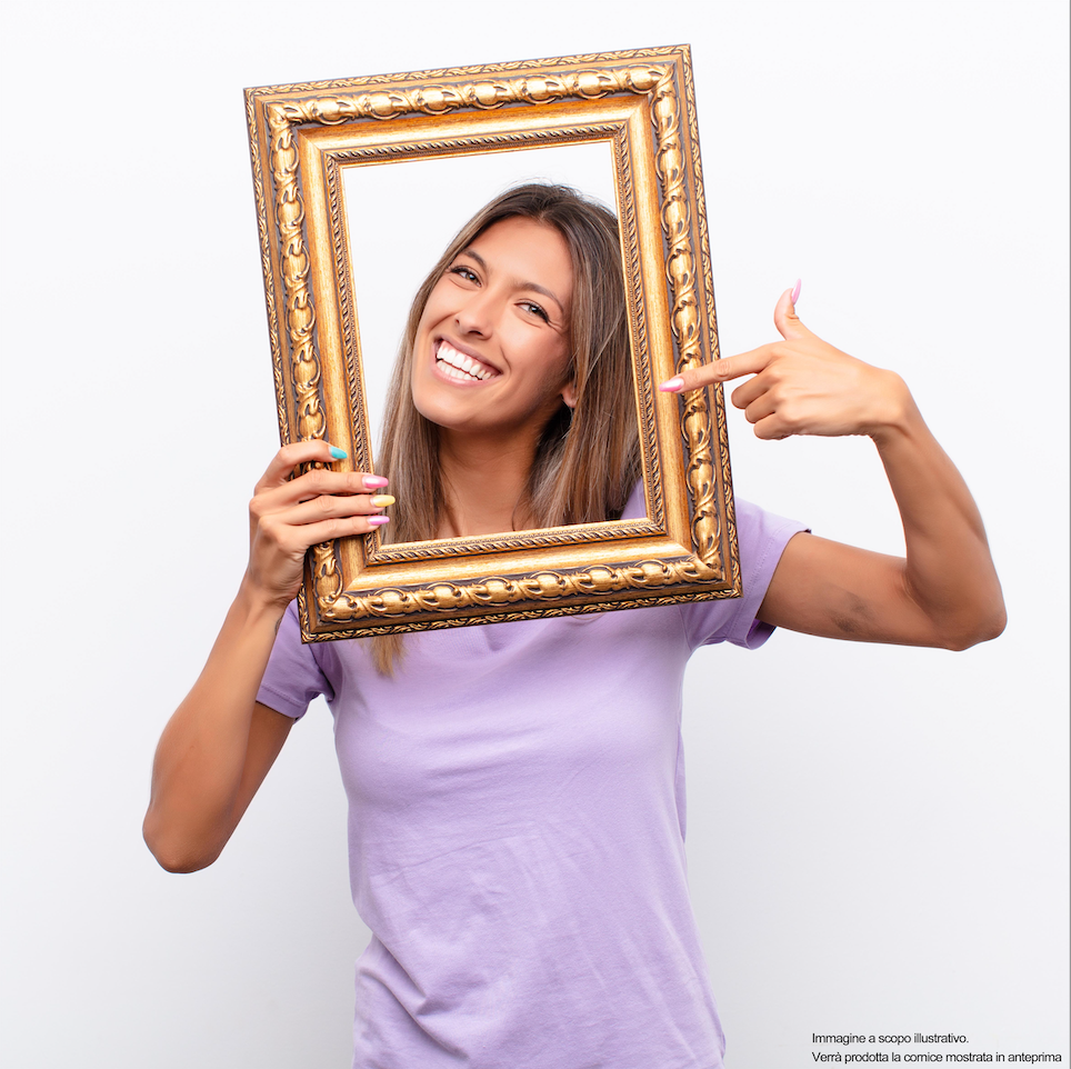 Cornice Photo Booth Quadro Dorato