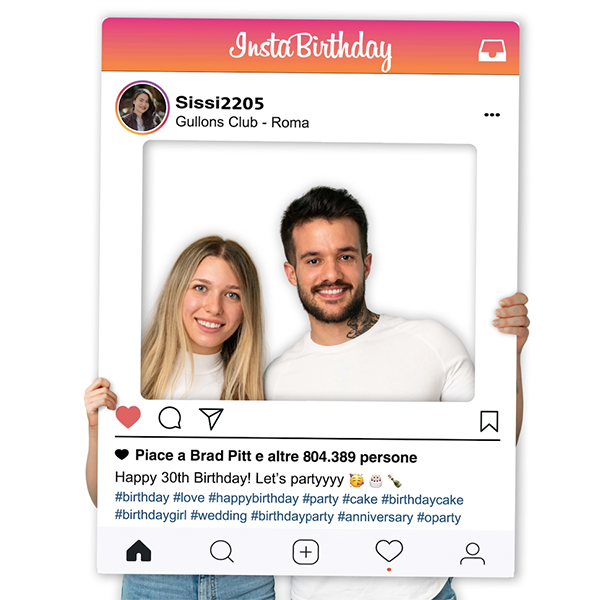 Cornice Photo Booth Instagram