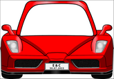 Cornice Photo Booth Supercar