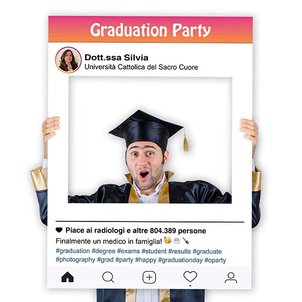 Cornice foto instagram personalizzata – Slide Lab